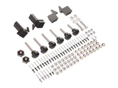 Barricade Replacement Roll-Up Sunroof Hardware Kit for J167198-JL Only (18-25 Jeep Wrangler JL)