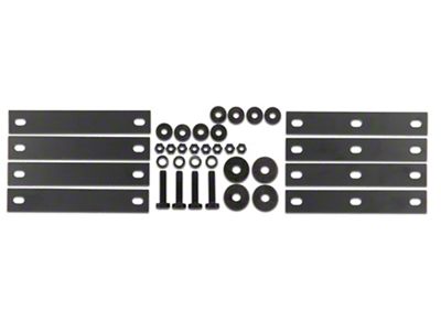 Barricade Replacement Rubi Rail Hardware Kit for J130315-JL Only (18-25 Jeep Wrangler JL 2-Door)