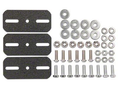 Barricade Replacement Running Board Hardware Kit for J130924-JL Only (18-25 Jeep Wrangler JL 4-Door)