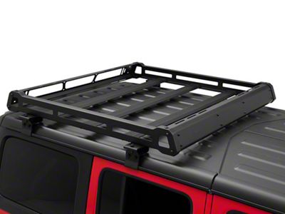 Barricade Roof Rack Basket for OEM Hard Top (18-25 Jeep Wrangler JL)