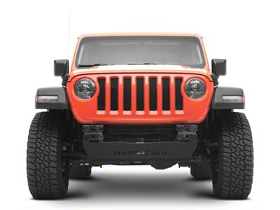 Barricade Skid Plate with Barricade Logo for Barricade Trail Force HD Front Bumper Only (07-25 Jeep Wrangler JK & JL)