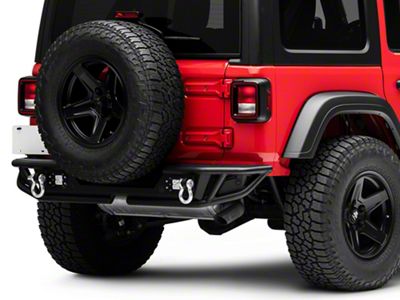 Barricade Trail Runner Rear Bumper with LED Trail Lights (18-25 Jeep Wrangler JL)