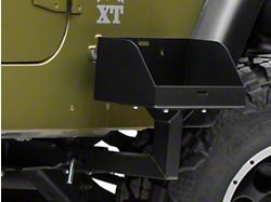 MORryde Frame Side Mount Jerry Can Holder w/ Tall Tray (87-06 Jeep Wrangler YJ & TJ)
