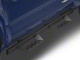 Barricade Canyon Drop Steps; Textured Black (24-26 Tacoma Double Cab)