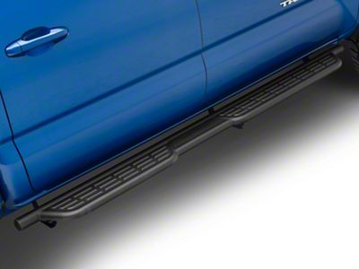 Barricade Formed HD Running Boards; Textured Black (05-23 Tacoma Double Cab)