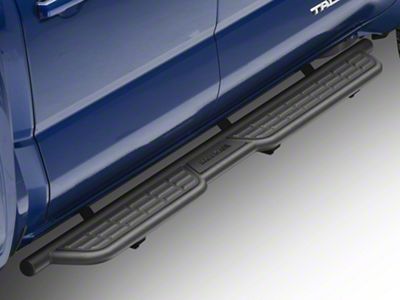 Barricade Formed HD Running Boards; Textured Black (24-25 Tacoma Double Cab)