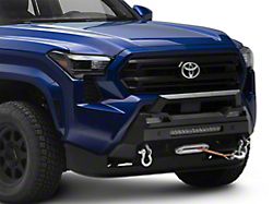Barricade Stubby HD Front Bumper with Winch Mount and 20-Inch LED Light Bar (24-26 Tacoma)