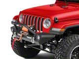 Barricade Trail Force HD Front Bumper with LED Lights (18-25 Jeep Wrangler JL w/ Factory Halogen Fog Lights)