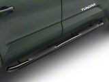 Barricade 3-Inch Side Step Bars; Black (22-26 Tundra CrewMax)