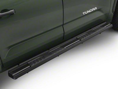 Barricade S6 Running Boards; Black (22-25 Tundra CrewMax)