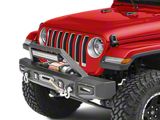 Barricade Vision Series Front Bumper with LED Fog Lights, Work Lights and 20-Inch LED Light Bar (18-25 Jeep Wrangler JL)