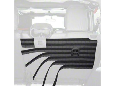 Bartact MOLLE Velcro Strips with PALS Webbing; 2-Inch x 5-Foot