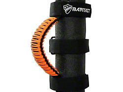 Bartact Universal Paracord Grab Handles; Black/Bright Orange (Universal; Some Adaptation May Be Required)