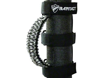 Bartact Universal Paracord Grab Handles; Black/Urban Camo (Universal; Some Adaptation May Be Required)