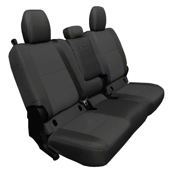 Bartact Jeep Gladiator Tactical Series Rear Seat Cover; Black JG9204