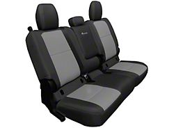 Bartact Tactical Series Rear Seat Cover; Black (20-24 Jeep Gladiator JT w/o Fold-Down Arm Rest)
