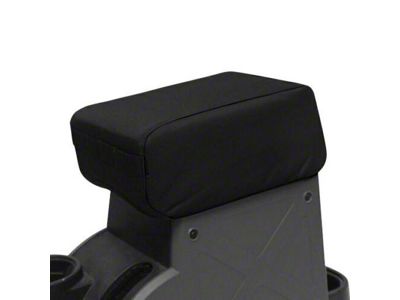 Bartact Padded Center Console Cover; Black (07-10 Jeep Wrangler JK)