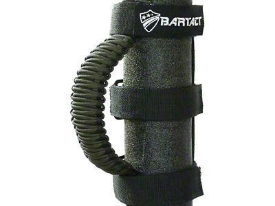 Bartact Universal Paracord Grab Handles; Black/Olive Drab (Universal; Some Adaptation May Be Required)