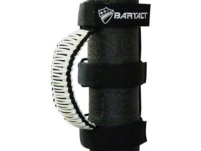Bartact Universal Paracord Grab Handles; Black/White (Universal; Some Adaptation May Be Required)