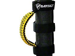 Bartact Universal Paracord Grab Handles; Black/Yellow (Universal; Some Adaptation May Be Required)