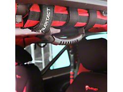 Bartact Universal Paracord Grab Handles; Rubber Black (Universal; Some Adaptation May Be Required)