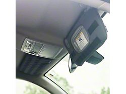 Bartact MOLLE Sun Visor Covers with PALS Webbing; Black (16-23 Tacoma)
