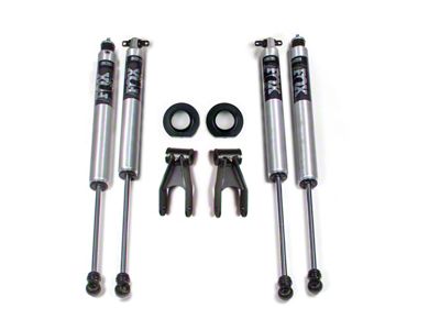 BDS 0.75-Inch Coil Spacer Suspension Lift Kit with FOX 2.0 Performance Shocks (84-01 4WD Jeep Cherokee XJ)