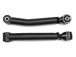 BDS Tubular Front Upper Control Arms for 0 to 5-Inch Lift; Flex Ends and Rubber Bushings (84-01 Jeep Cherokee XJ)