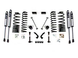 BDS 2-Inch Suspension Lift Kit with FOX 2.0 Performance Shocks (20-25 3.6L Jeep Gladiator JT, Excluding Mojave)