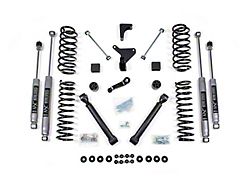 BDS 4-Inch Coil Spring Suspension Lift Kit with NX2 Nitro Shocks (99-03 4WD Jeep Grand Cherokee WJ)