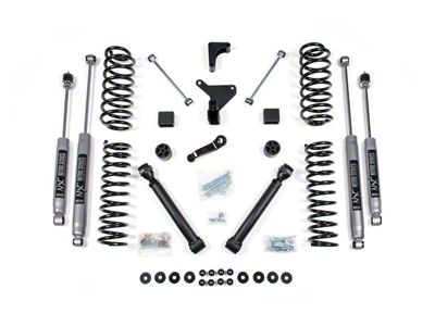 BDS 4-Inch Coil Spring Suspension Lift Kit with NX2 Nitro Shocks (99-03 4WD Jeep Grand Cherokee WJ)