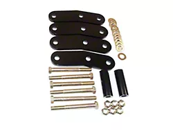 BDS 1-Inch Front or Rear Lift Shackle Kit (87-95 Jeep Wrangler YJ)
