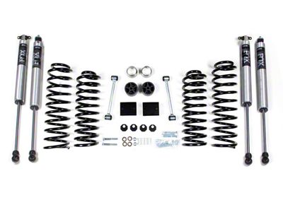 BDS 2-Inch Coil Spring Suspension Lift Kit with FOX 2.0 Performance Shocks (12-18 Jeep Wrangler JK 4-Door)