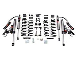 BDS 3-Inch Coil Spring Suspension Lift Kit with FOX 2.5 Performance Elite Shocks (07-11 Jeep Wrangler JK 4-Door)