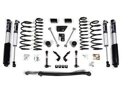 BDS 3-Inch Suspension Lift Kit with FOX 2.5 Performance Shocks (18-25 Jeep Wrangler JL 2-Door)