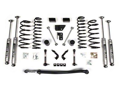 BDS 3-Inch Suspension Lift Kit with FOX 2.0 Performance Shocks (18-25 2.0L or 3.6L Jeep Wrangler JL 4-Door, Excluding 4xe & Rubicon 392)