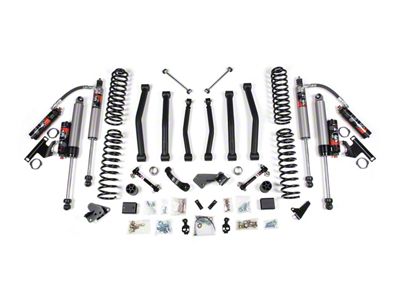 BDS 4-Inch Suspension Lift Kit with Sway Bar Disconnects and FOX 2.5 Performance Elite Shocks (12-18 Jeep Wrangler JK 2-Door)