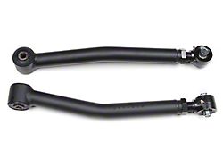 BDS Tubular Rear Upper Control Arms for 0 to 5-Inch Lift; Flex Ends and Rubber Bushings (07-18 Jeep Wrangler JK)