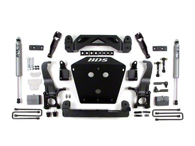 BDS 7-Inch Front / 4-Inch Rear Suspension Lift Kit with FOX 2.5 DSC Coil-Overs and 2.0 Performance Shocks (16-21 Tundra, Excluding TRD Pro)