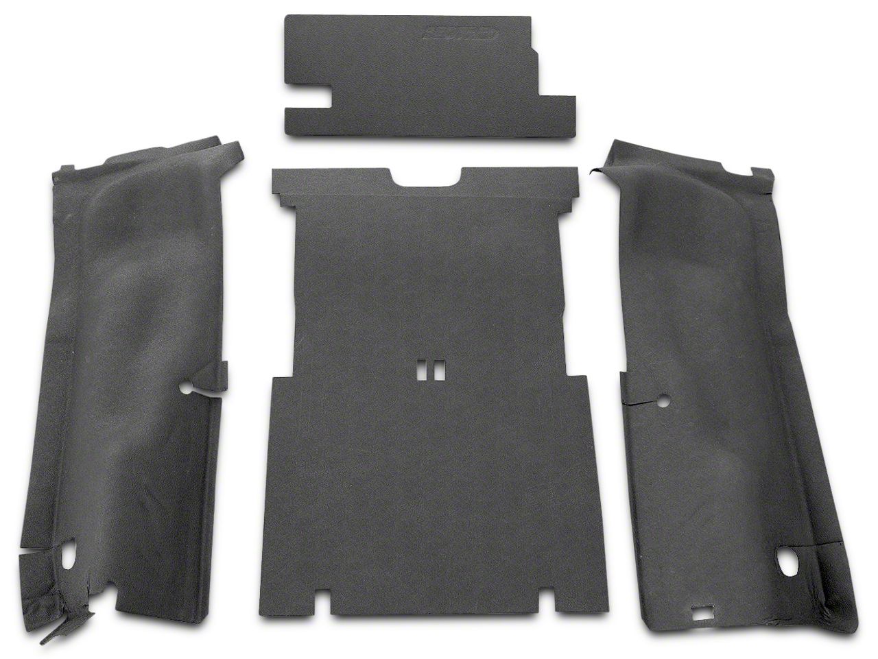 BedRug Jeep Wrangler BedTred Cargo Floor Liner BTLJ04R (0406 Jeep