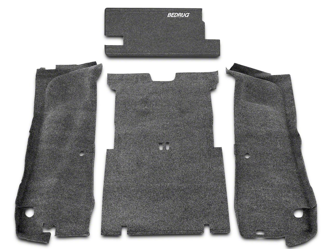 BedRug Jeep Wrangler Cargo Floor Liner BRLJ04R (0406 Jeep Wrangler TJ