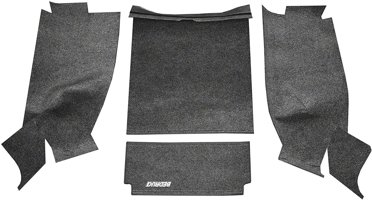 BedRug Jeep Wrangler Carpet Cargo Liner without Gussets BRCJ81R (8186
