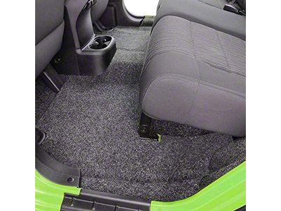 BedRug Carpet Cargo Mat (18-25 Jeep Wrangler JL 2-Door, Excluding 4xe)
