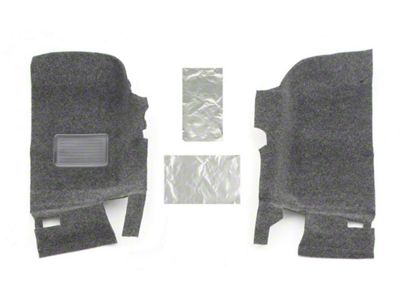 BedRug Carpet Front Floor Mats (18-25 Jeep Wrangler JL 2-Door)