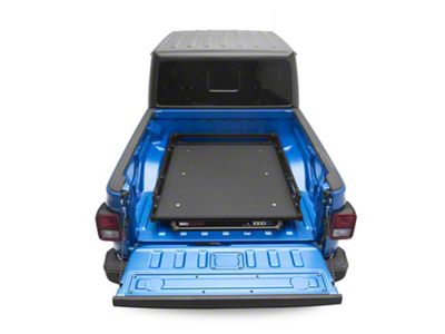 Bedslide 1000 Classic Bed Cargo Slide; Black (20-25 Jeep Gladiator JT)