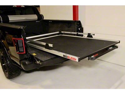 Bedslide 2000 Heavy Duty Bed Cargo Slide; Silver (07-21 Tundra w/ 6-1/2-Foot Bed)