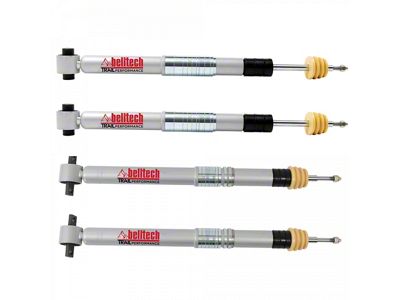 Belltech Trail Performance Front and Rear Struts for 4 to 7.50-Inch Lift (21-25 Bronco w/o Sasquatch Package, Excluding Badlands, First Edition, Raptor & Wildtrack)