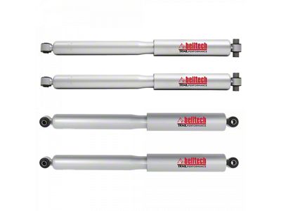 Belltech Trail Performance Front and Rear Shocks for 4-Inch Lift (20-25 Jeep Gladiator JT)