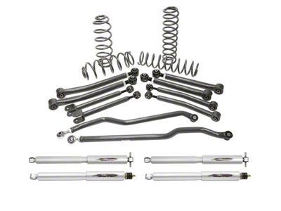 Belltech Suspension Lift Kit; Front and Rear (07-18 Jeep Wrangler JK 4-Door)