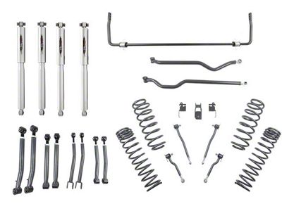 Belltech Suspension Lift Kit; Front and Rear (18-25 Jeep Wrangler JL 4-Door Rubicon)